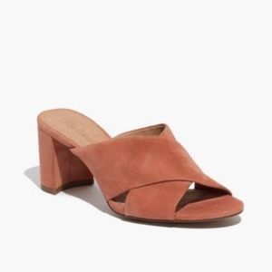 Madewell Criss Cross Mid-Heel Mule